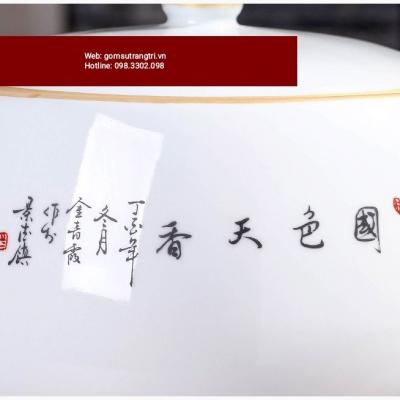 HŨ SỨ VIỀN VÀNG CÓ NẮP